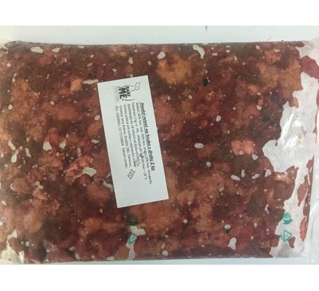 Hovězí mleté na hrubo s droby 2 kg