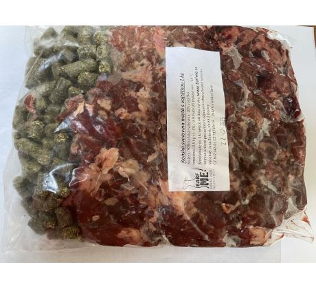 Koňská svalovina mletá s vojtěškou 1 kg